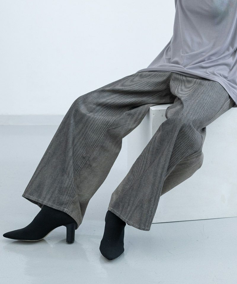 HATRA(ハトラ)】Mirage Bleach Denim デニムパンツ(BT05-25ss 