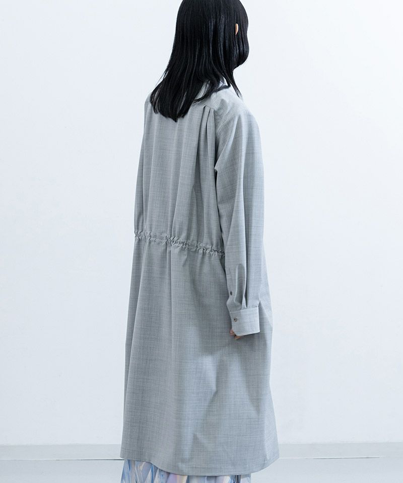 HATRA - 【22AW】Window Over Shirt [BLACK] - ウィンドウオーバーシャツ [ブラック] / AW22OU07 |  BONITA ONLINE STORE