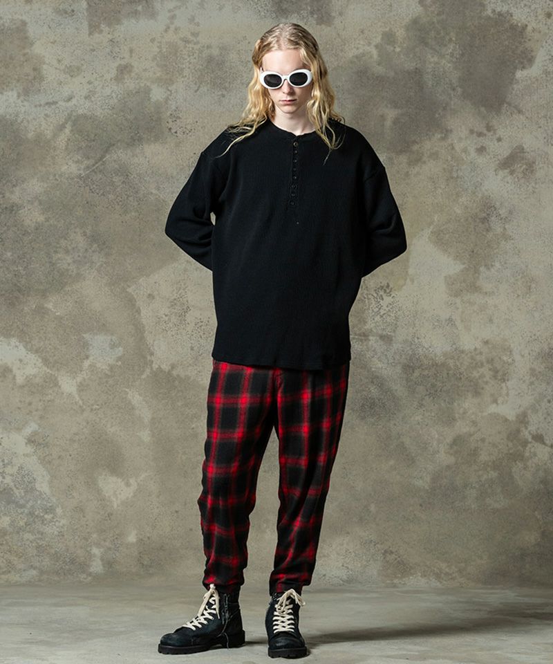 glamb(グラム)】Waffle Augusta Cutsew ワッフルオーガスタカットソー