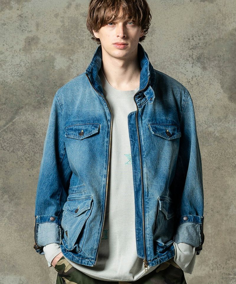 glamb(グラム)】STUNN M-65 スタンM-65 デニムジャケット(GB0125