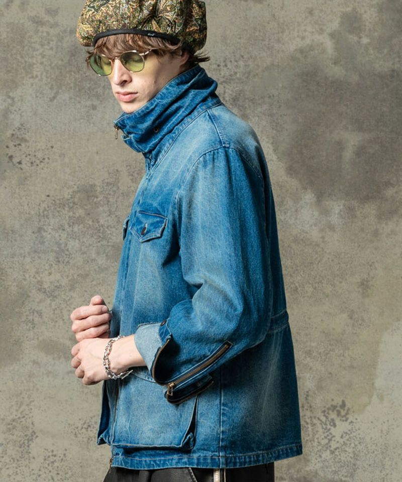 glamb(グラム)】STUNN M-65 スタンM-65 デニムジャケット(GB0125