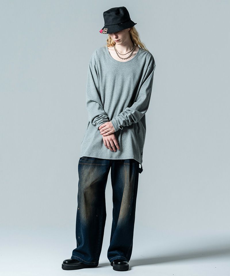 glamb(グラム)】STUNN Long Sleeves T-Shirt デフォームロングスリーブ
