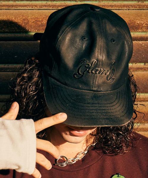 【glamb(グラム)】Paraffin Coat Cap パラフィンコートキャップ (GB0125-CP03)