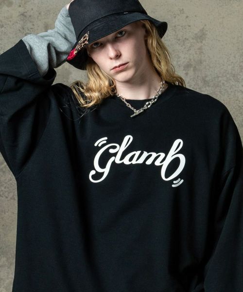 【glamb(グラム)】Spin Logo Sweat スピンロゴスウェット(GB0125-CS18)