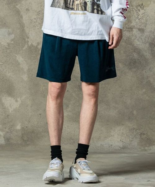 【glamb(グラム)】Pile Jersey Shorts パイルジャージショーツ(GB0125-P08)
