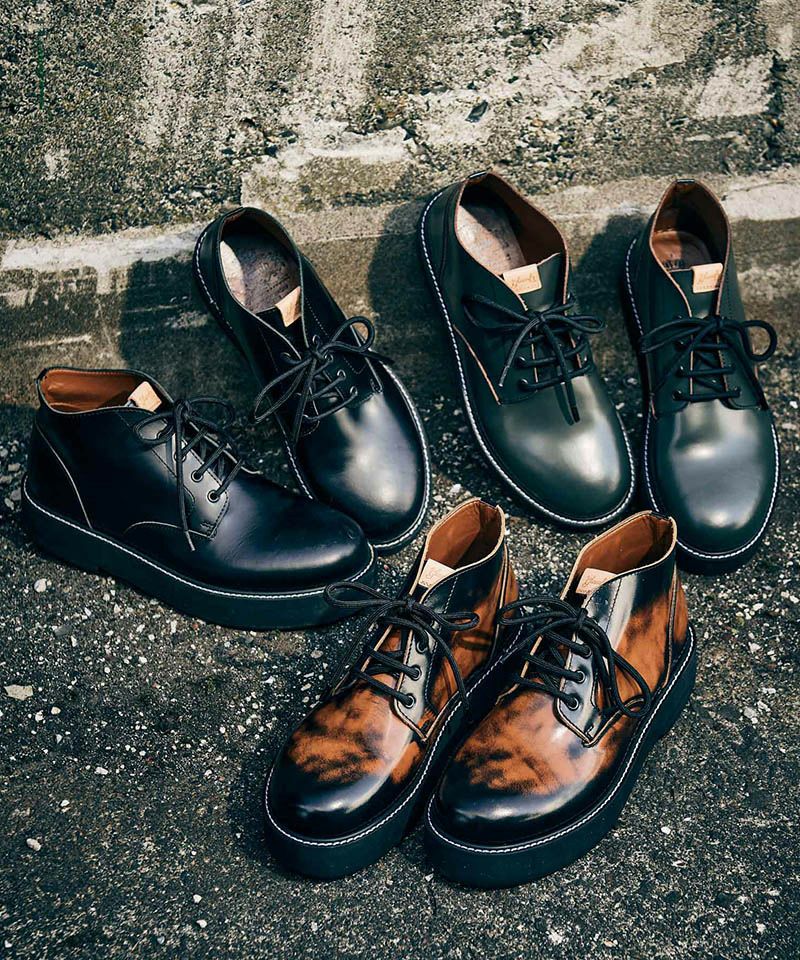 glamb(グラム)】【予約販売3月上旬～中旬入荷】Four Holes Chukka 