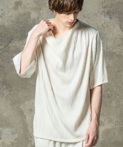 【glamb(グラム)】STUNN Willow Crepe Cutsew スタンウィロークレープカットソー(GB0125-CS02)