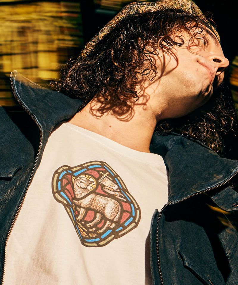 ステンドグラス　バングル　glamb Stained Glass T-Shirt / ステンドグラスTシャツ（Tシャツ