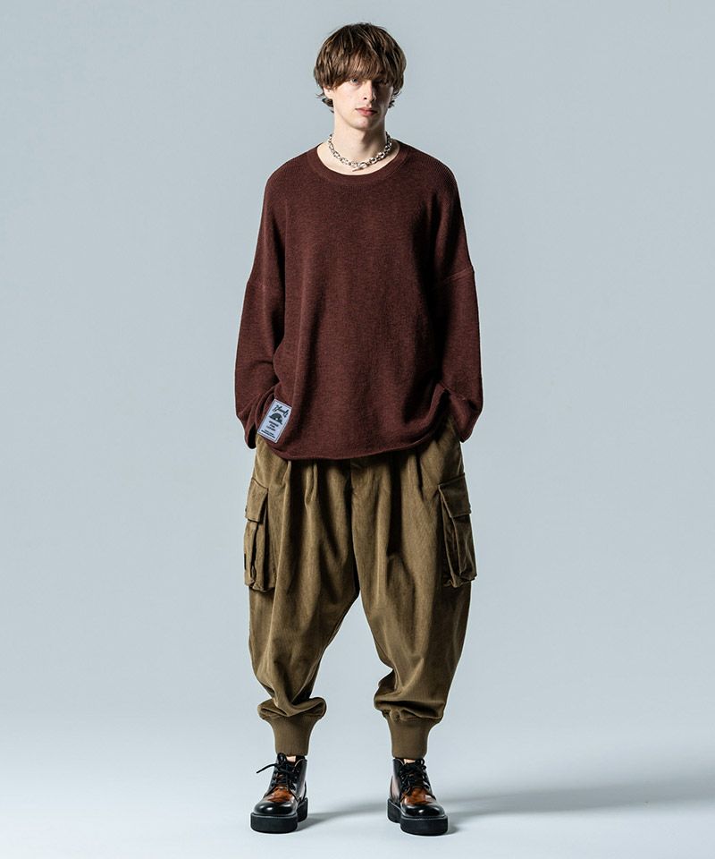 glamb(グラム)】Rubber Tag Knit ラバータグニット(GB0125-KNT12