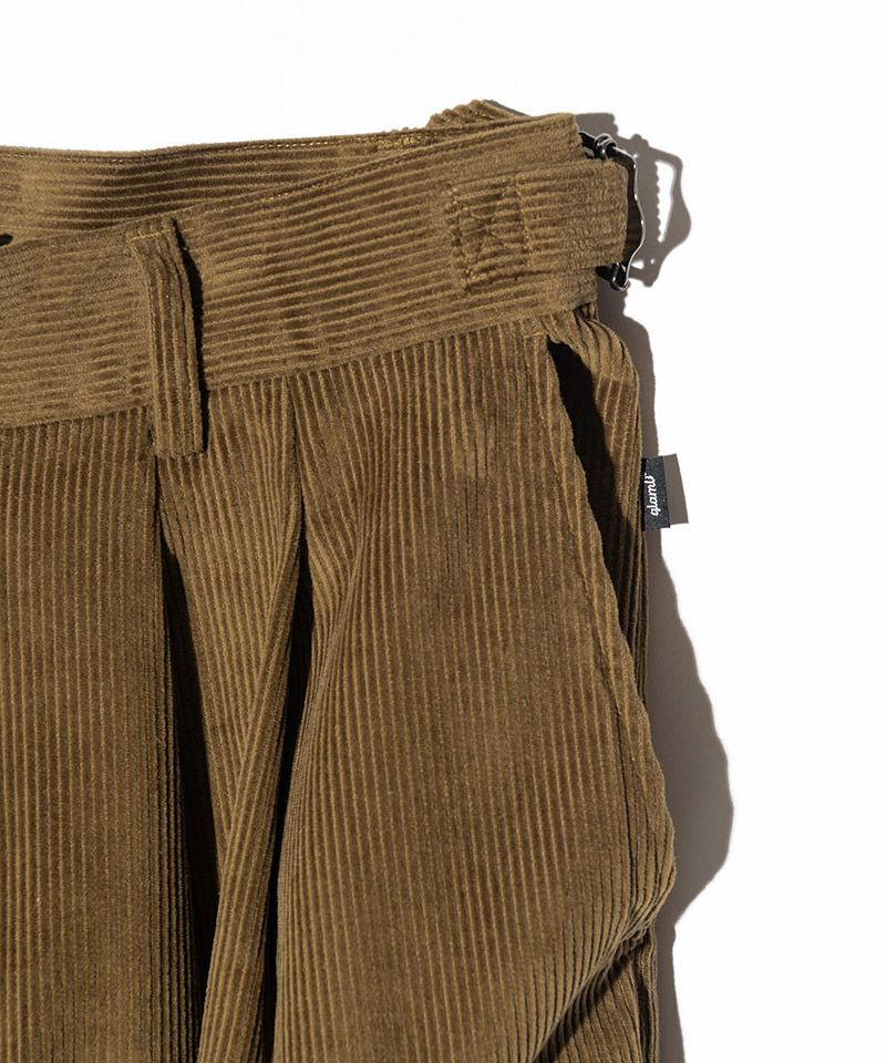 glamb(グラム)】Corduroy Deformed Pants コーデュロイディ