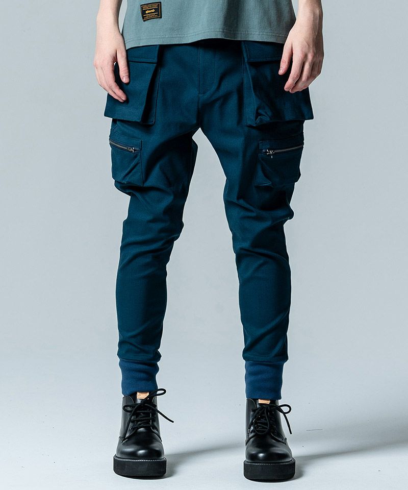 glamb カーゴパンツ Rib Layered Cargo Pants / リブレイヤード