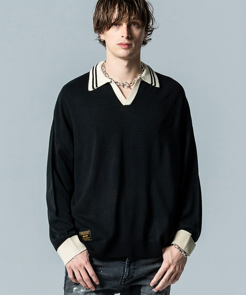 【美品】glamb グラム チェック ニット ポンチョコート 楽天市場】glamb グラム Turtle Neck Border Knit