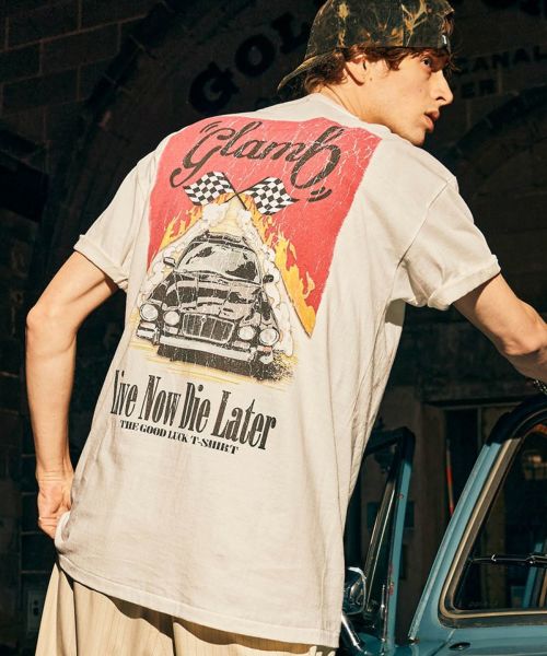 【glamb(グラム)】Good Luck T-Shirt グッドラックＴシャツ(GB0125-CS15)