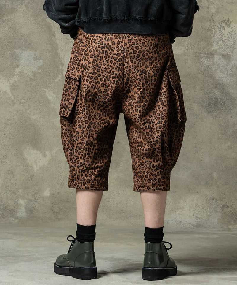 グラム　glamb サルエルパンツ　　Aldo pants GB0118/P11 glamb(グラム)】Cropped Sarrouel Cargo Pants クロップド
