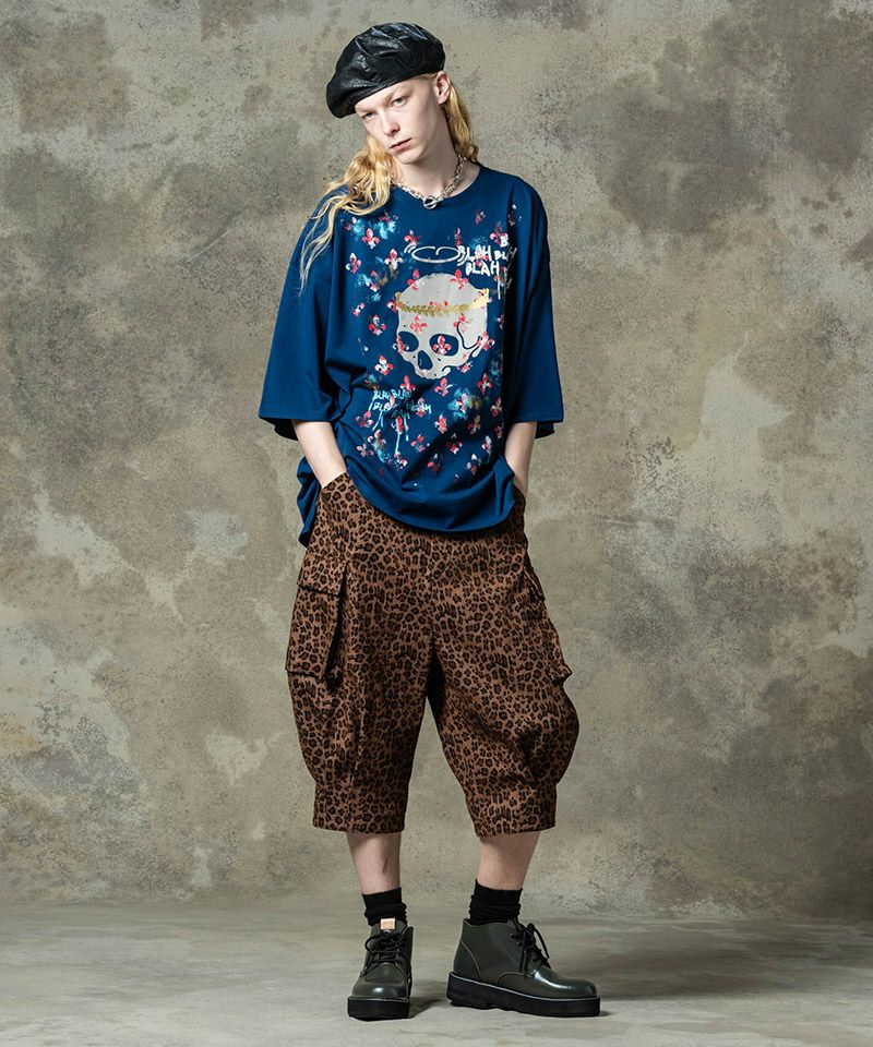 glamb(グラム)】Cropped Sarrouel Cargo Pants クロップド