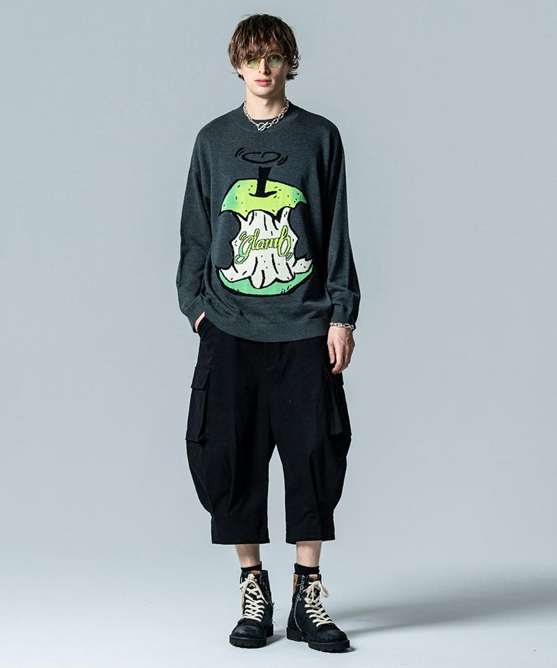 glamb(グラム)】Cropped Sarrouel Cargo Pants クロップド