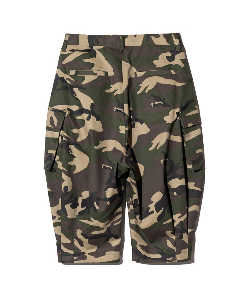 glamb(グラム)】Cropped Sarrouel Cargo Pants クロップド