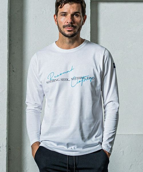 【RESOUND CLOTHING(リサウンドクロージング)】NSNF longsleave Tee ロングスリーブTシャツ(RC35-T-009-a)