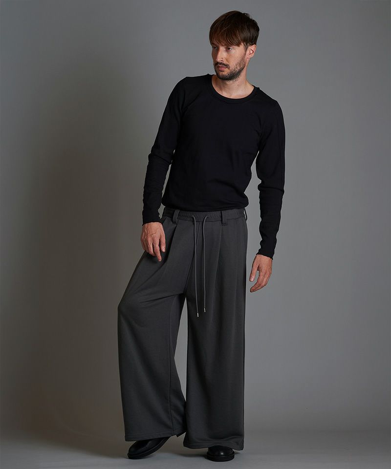 V12 スウェットパンツ　v122220-pn01 ブラック　L V12（ヴィ・トゥエルヴ） ヴィトゥエルブ SZIP PANTS パンツ ロング