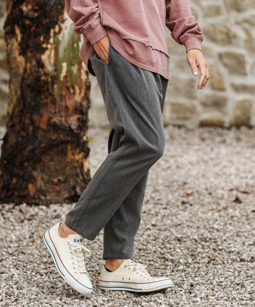 30%OFF【CAMBIO(カンビオ)】Bandana Pattern Relax Tapered Easy Pants