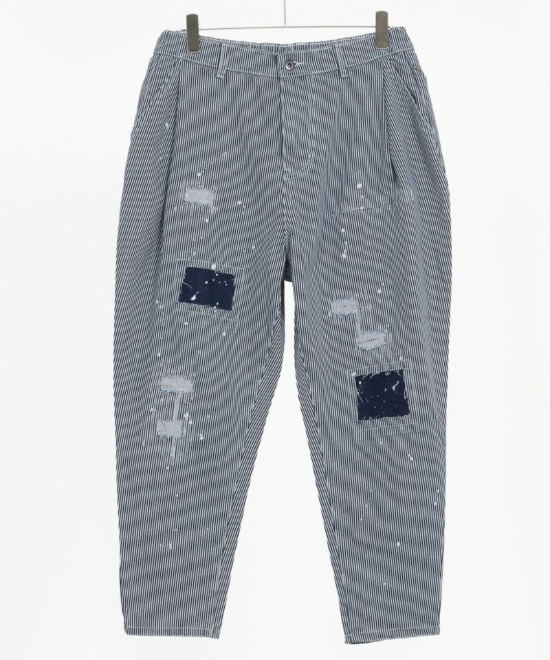 専用　CANBIOズボン CAMBIO(カンビオ)】 Heritage Hickory Stripe Distressed Pants
