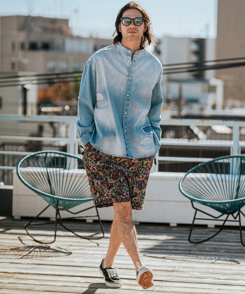 CAMBIO　カンビオ　Gobelin Short Pants CAMBIO(カンビオ)】Gobelin Short Pants ショートパンツ(CAM25SS