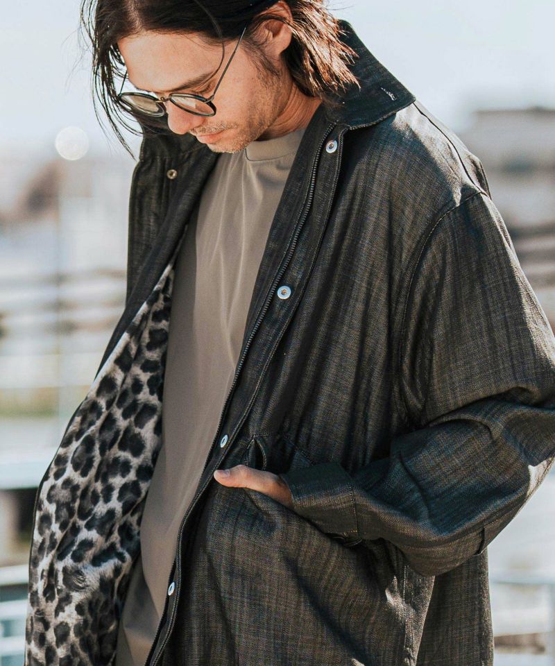 CAMBIO(カンビオ)】Silky Denim Short Mods Jacket ブルゾン(MIU-251