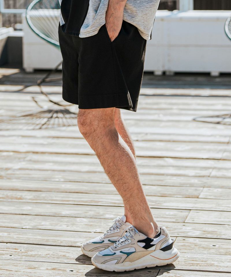 CAMBIO(カンビオ)】Tricot Waffle Short Pants ショートパンツ