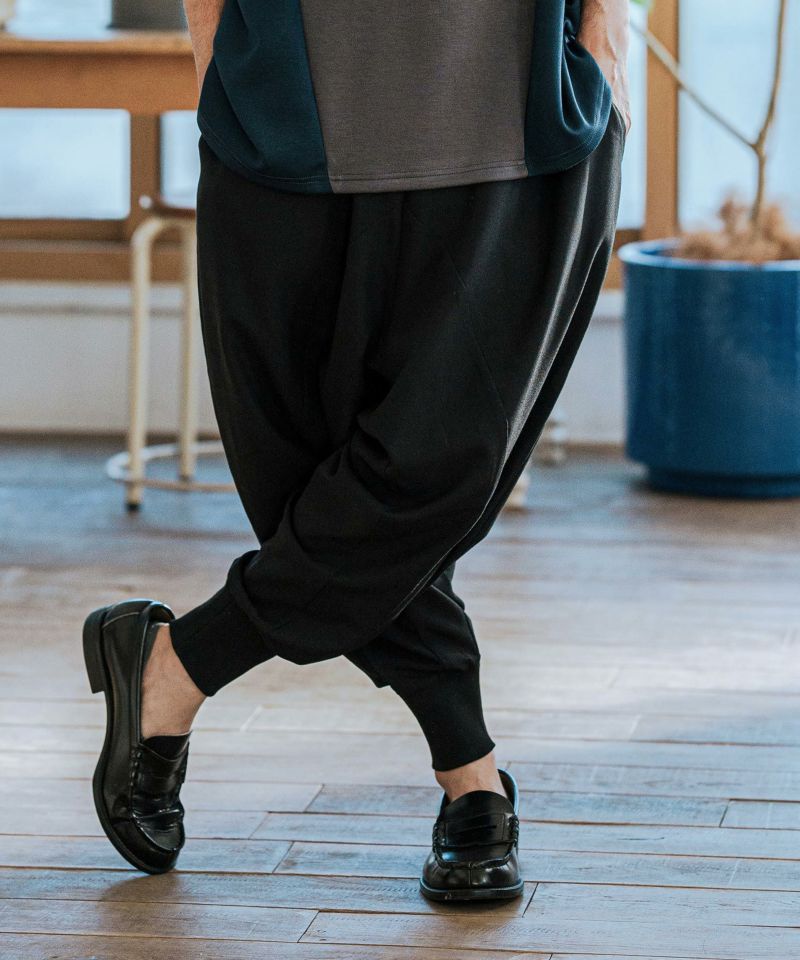 CAMBIO(カンビオ)】Slacks Fabric Sarrouel Pants サルエル
