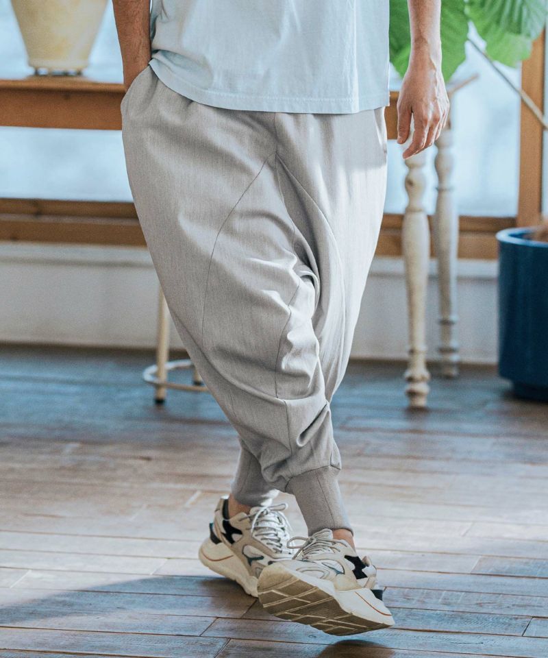CAMBIO(カンビオ)】Slacks Fabric Sarrouel Pants サルエル