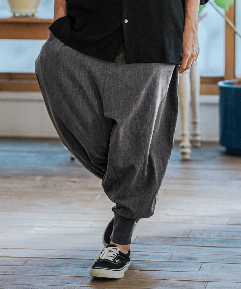 CAMBIO(カンビオ)】Slacks Fabric Sarrouel Pants サルエル