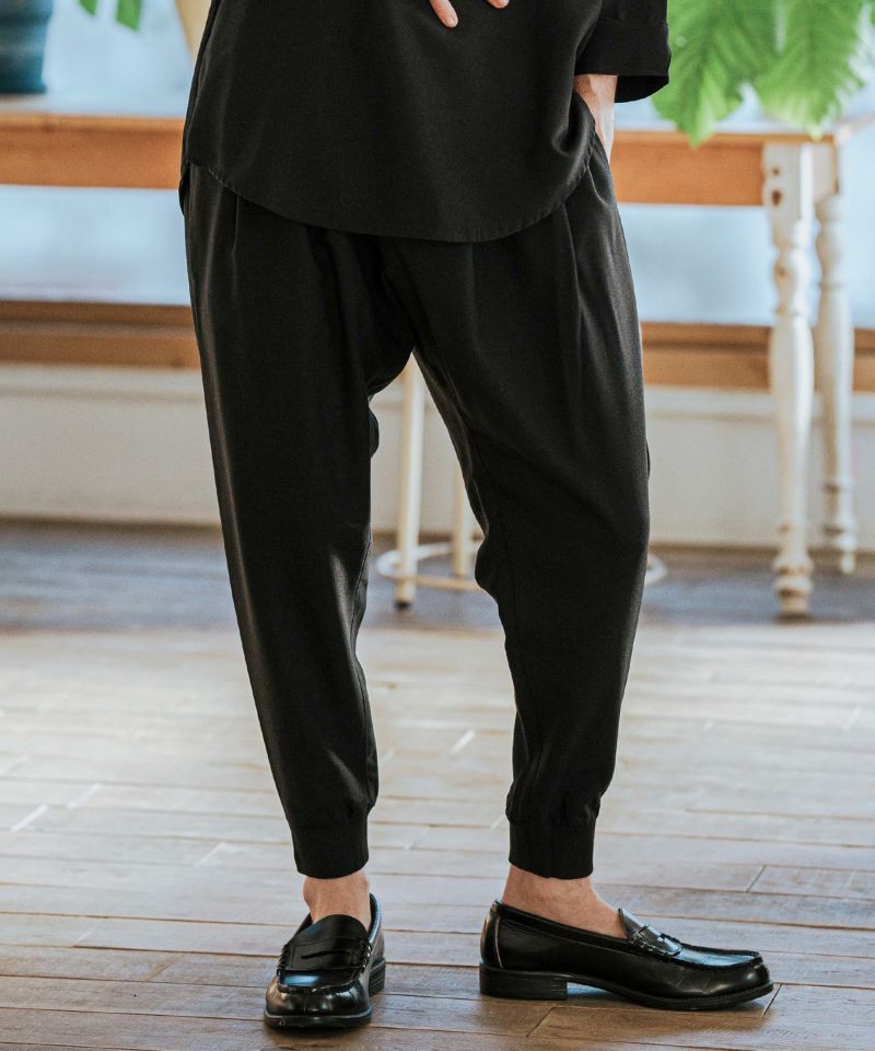 rosarymoonジョガーパンツside open jogger pants rosarymoonジョガーパンツside open jogger pants