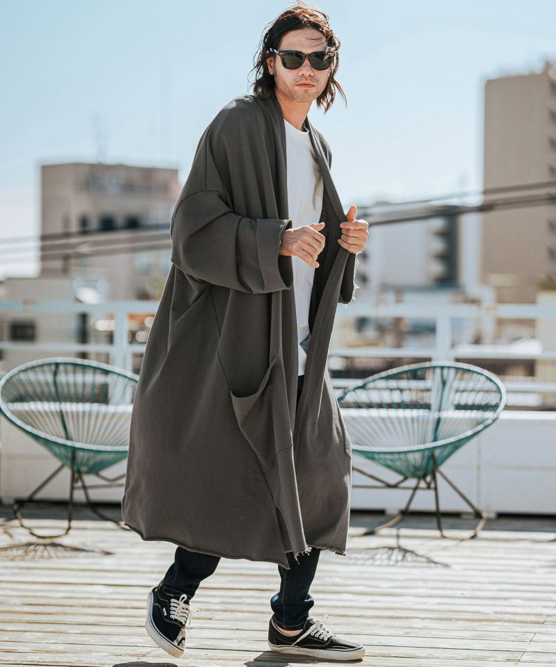 CAMBIO(カンビオ)】KIMONO Like Sweat Gown スウェットガウン