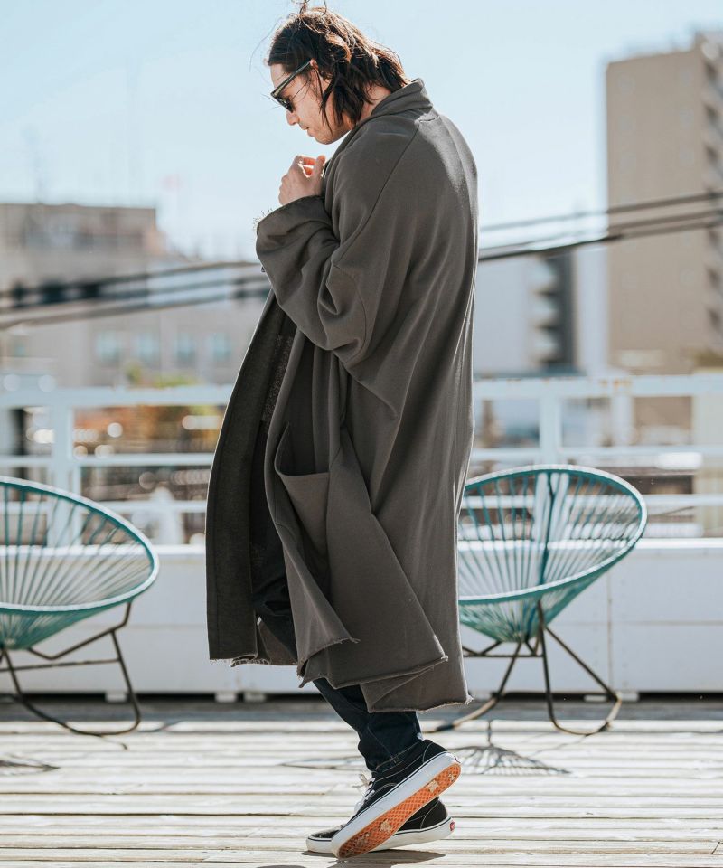 CAMBIO(カンビオ)】KIMONO Like Sweat Gown スウェットガウン