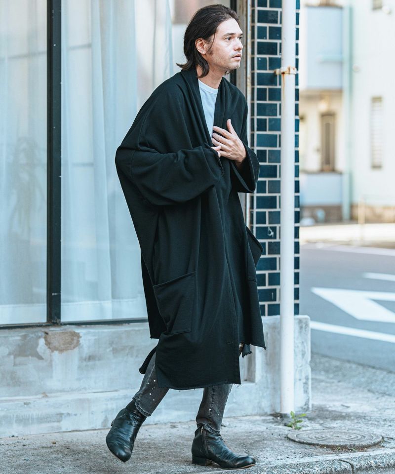 CAMBIO(カンビオ)】KIMONO Like Sweat Gown スウェットガウン