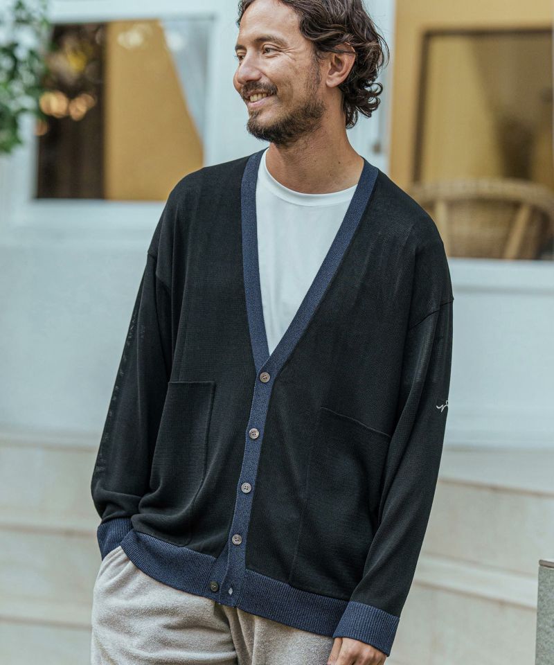 CALL&RESPONSE(コールアンドレスポンス)】サマーニット-配色 長袖