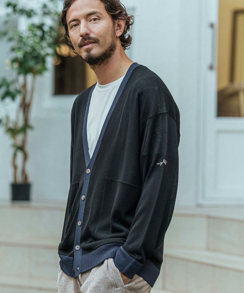 CALL&RESPONSE(コールアンドレスポンス)】サマーニット-配色 長袖