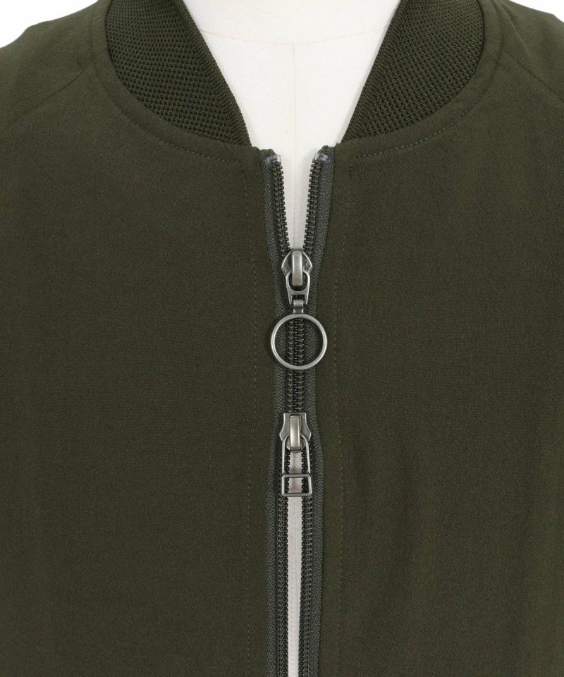 CALL&RESPONSE(コールアンドレスポンス)】MA-1ブルゾン-麻ライク(251