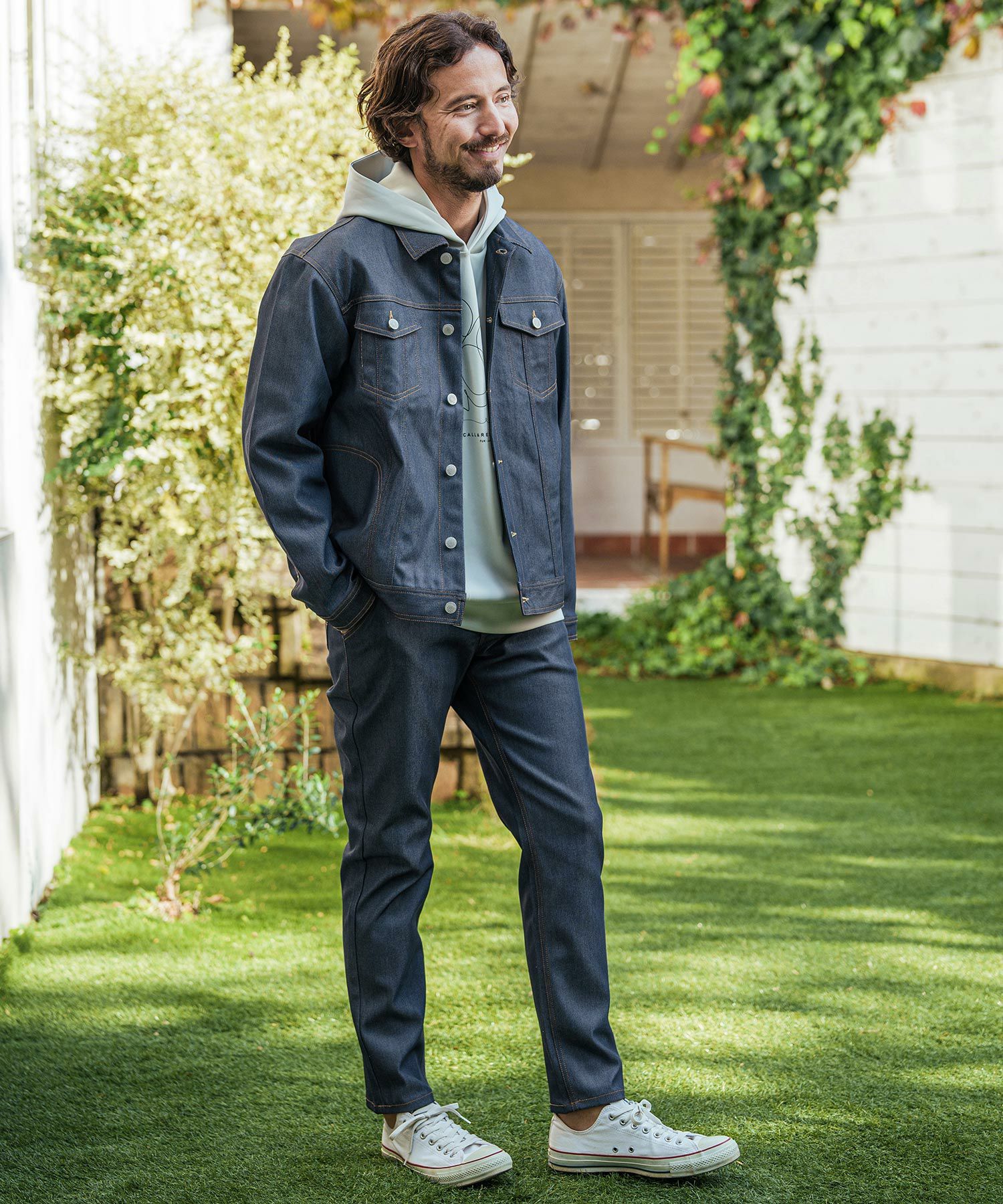 CALL&RESPONSE(コールアンドレスポンス)】反応染ジーンズ(250-1551-06