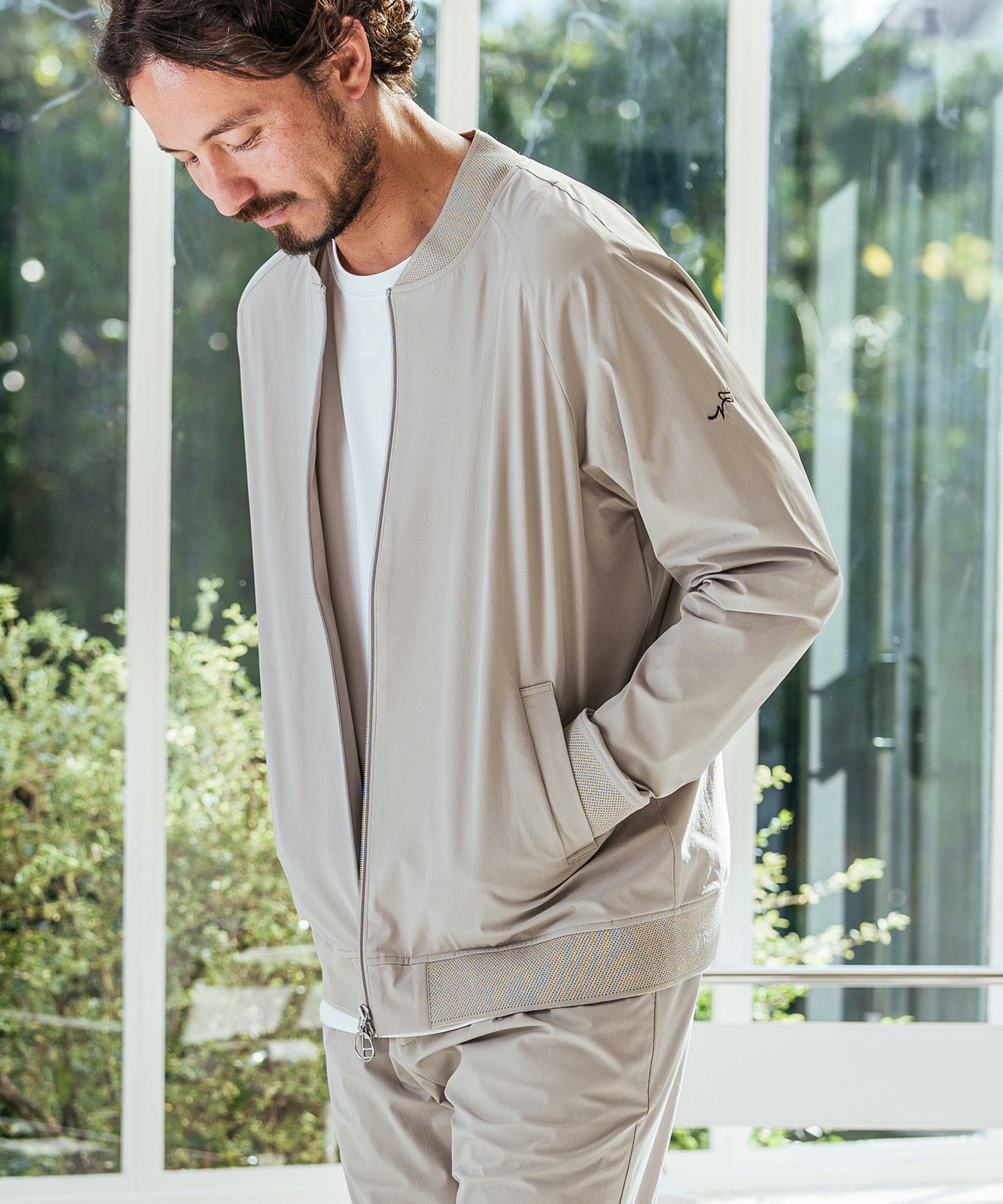 CALL&RESPONSE(コールアンドレスポンス)】MA-1ブルゾン-ペーパーライク