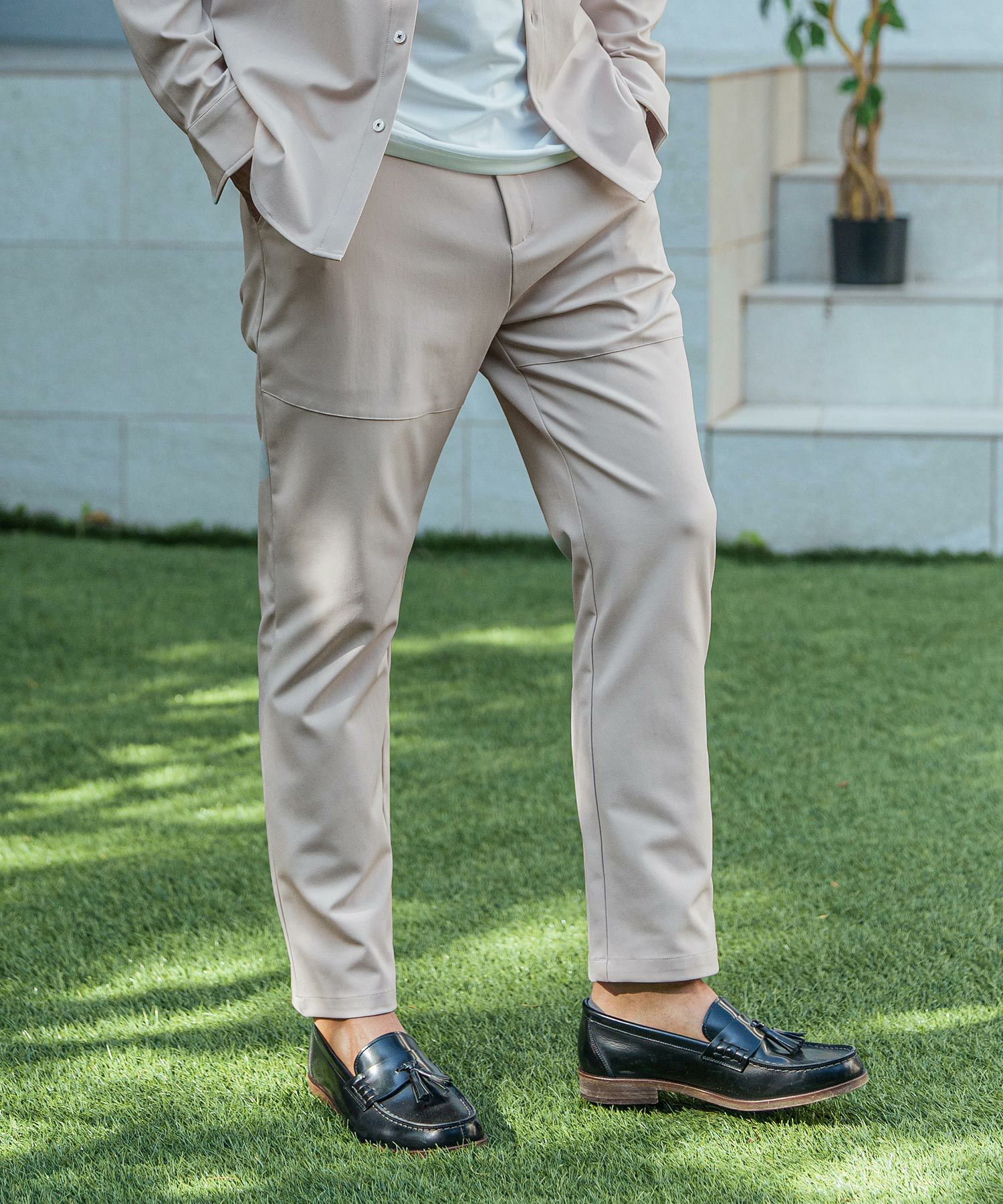 CALL&RESPONSE(コールアンドレスポンス)】切り替えロングパンツ-ノビル