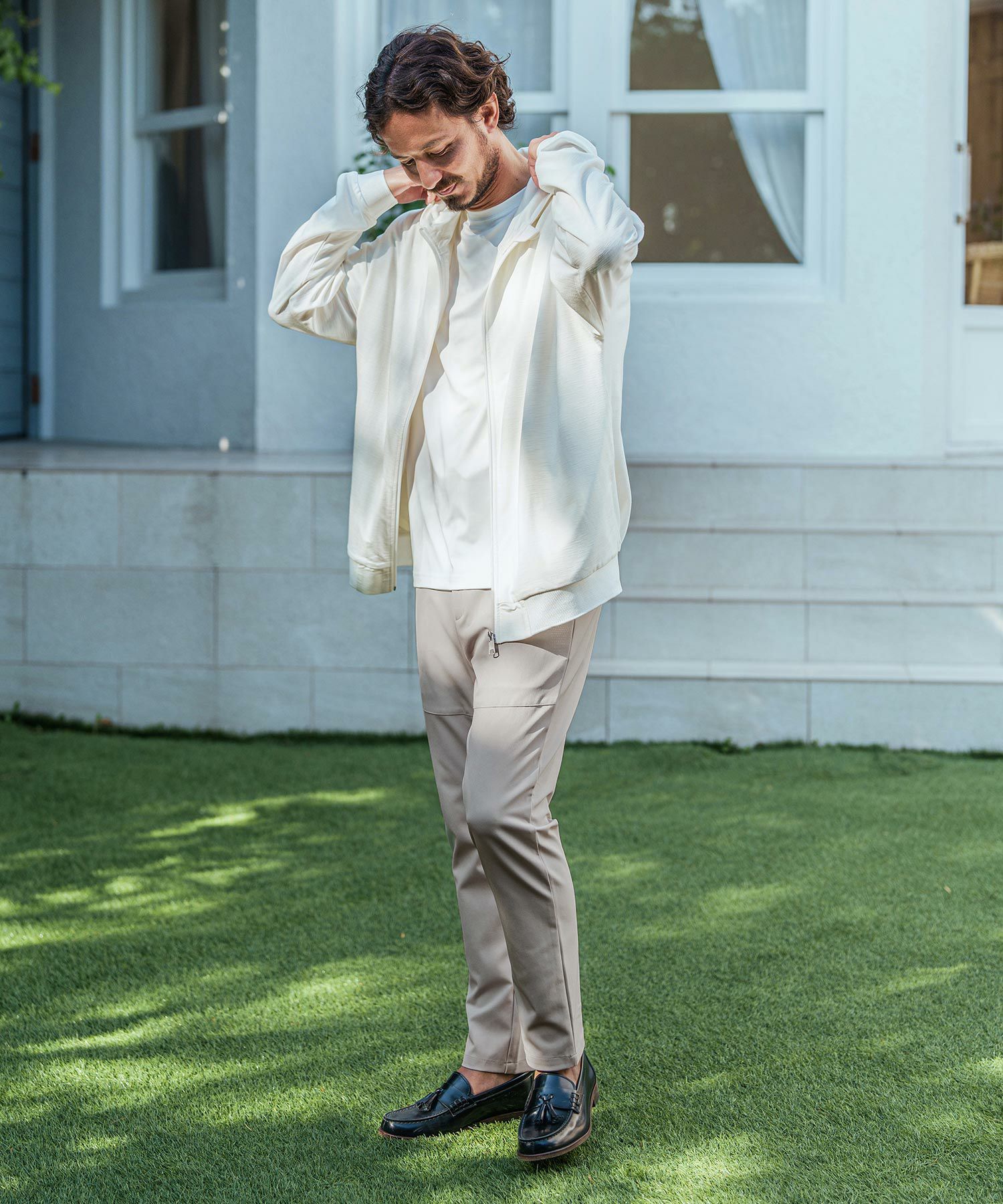 CALL&RESPONSE(コールアンドレスポンス)】切り替えロングパンツ-ノビル