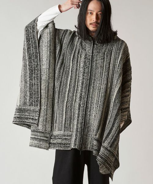 【NO ID.(ノーアイディー)】ﾌｰﾃﾞｯﾄﾞZIPﾆｯﾄﾎﾟﾝﾁｮ(456010-929K)