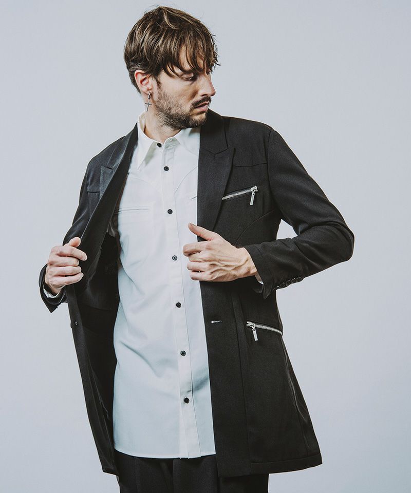 50%OFF【NO ID.(ノーアイディー)】ﾁｪﾝｼﾞﾝｸﾞ2BﾁｪｽﾀｰJKT ジャケット 