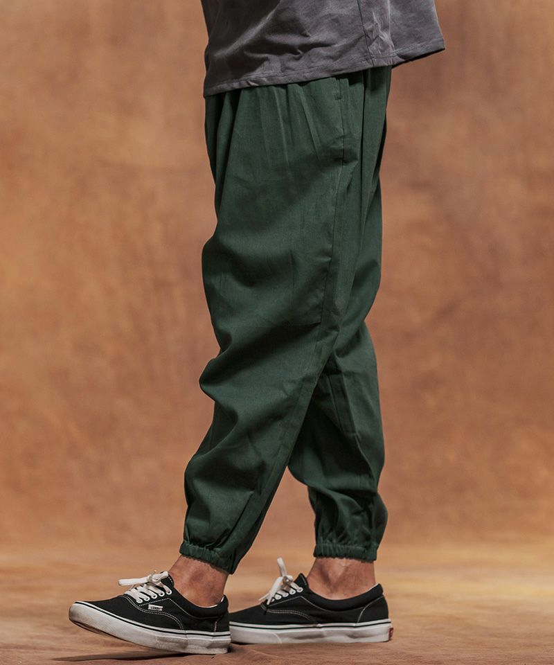 Jih Nunc バルーンパンツサルエルパンツ Jih Nunc(ジーヌンク)】コットンリネンバルーンパンツ(JIH-R1083