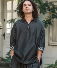 トップス Mi SLY | FRONT GATHER ZIP トップス (Tシャツ・カットソー(半袖