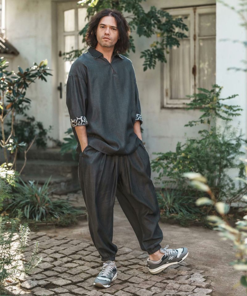 30%OFF【CAMBIO(カンビオ)】Indigo Relax Balloon Silhouette
