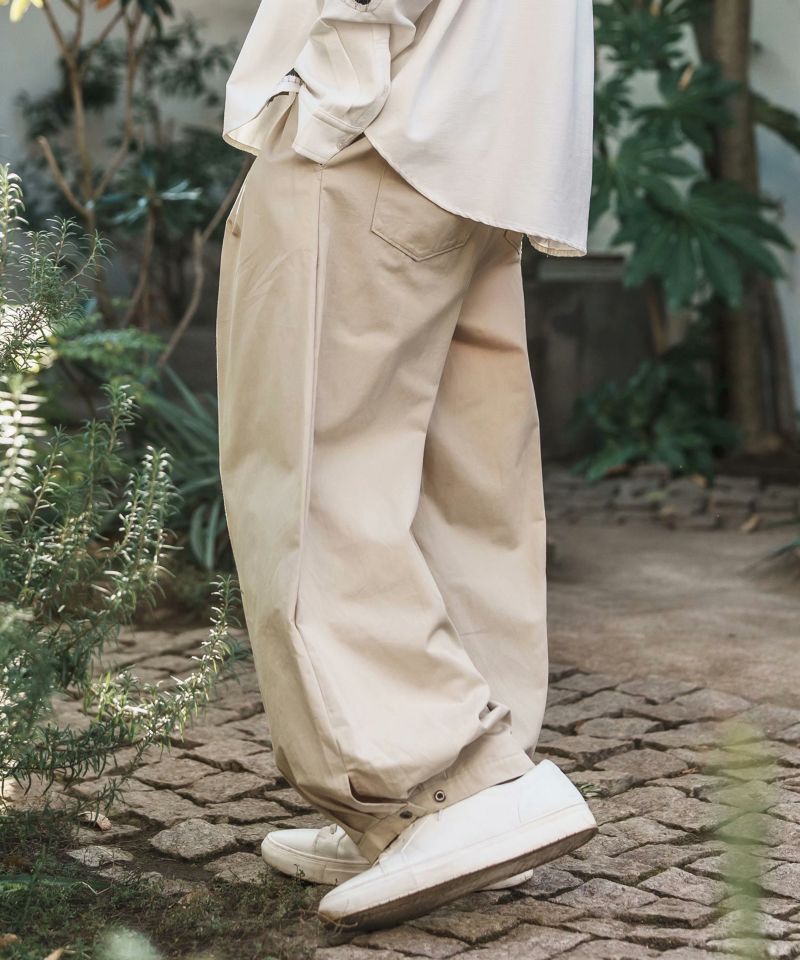 balloon tapeared パンツ　38 Plage balloon tapered pants, black, size 38