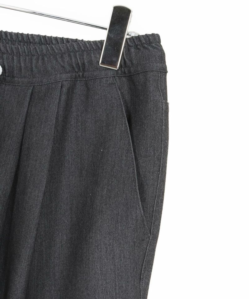 CAMBIO(カンビオ)】Denim Like Drape Sarrouel Pants サルエルパンツ