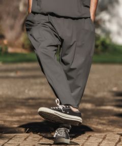 balloon tapeared パンツ　38 CAMBIO(カンビオ)】Stretch Nylon Balloon Silhouette Easy
